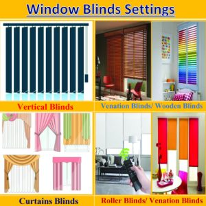 Vertical Blinds Settings